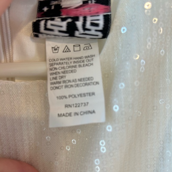 Harajuku girls white dress size 6 - Picture 5 of 6